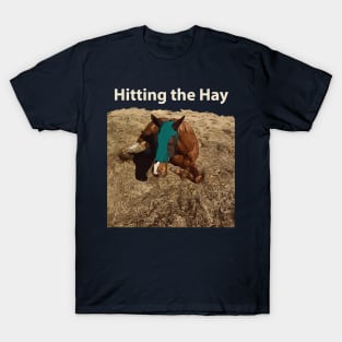 Hitting the Hay - Funny Horse T-Shirt